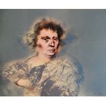 RAFAEL CORONEL - Dama para Rubens - Color offset lithograph