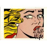 ROY LICHTENSTEIN - Crying Girl - Color offset lithograph
