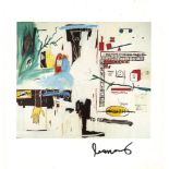 JEAN-MICHEL BASQUIAT - Bayou - Color offset lithograph