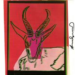 ANDY WARHOL - Soemmerring's Gazelle - Color offset lithograph