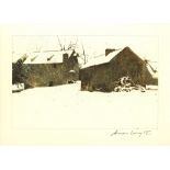 ANDREW WYETH - Brinton's Mill - Color offset lithograph