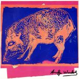 ANDY WARHOL - Giant Chaco Peccary - Color offset lithograph