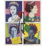 ANDY WARHOL - Reigning Queens - Color offset lithograph