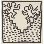 KEITH HARING - Stairs - Lithograph