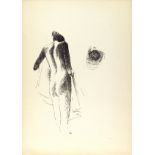 GUILLERMO MEZA - Mujer Desnudo - Lithograph