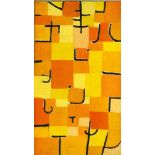 PAUL KLEE - Signs in Yellow ["Signes en Jaune"] - Original color collotype