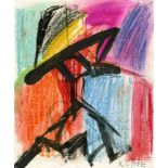 FRANZ JOSEF KLINE [d'apres] - Striding - Mixed media on paper