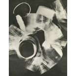 MAN RAY - Rayograph - Film Strip Roll Up - Original vintage photogravure