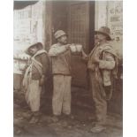 ISMAEL CASASOLA - Mecapaleros Tomando Pulque - Gelatin silver print