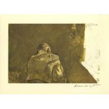 ANDREW WYETH - Spring Sun - Color offset lithograph