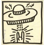 KEITH HARING - UFO #2 - Lithograph