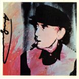 ANDY WARHOL - Man Ray #8 - Color offset lithograph