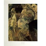NORMAN ROCKWELL - Freedom of Worship - Original color collotype