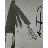 ANDY WARHOL - Knives #02 - Color offset lithograph