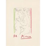 PABLO PICASSO [d'apres] - October 9, 1964 #3 - Original color silkscreen & lithograph