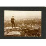 JACOB IRA MUMPER - Warren's Statue, Little Round Top - Original vintage albumen print