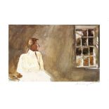 ANDREW WYETH - White Dress - Color offset lithograph