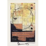 JEAN-MICHEL BASQUIAT - Galileo Galilei - Color offset lithograph