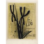 BERNARD BUFFET - L'Iris - Original color lithograph