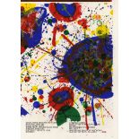 SAM FRANCIS - Pink Venus Kiki - Color lithograph