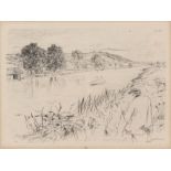 JAMES A. M. WHISTLER - Sketching - Original etching & drypoint