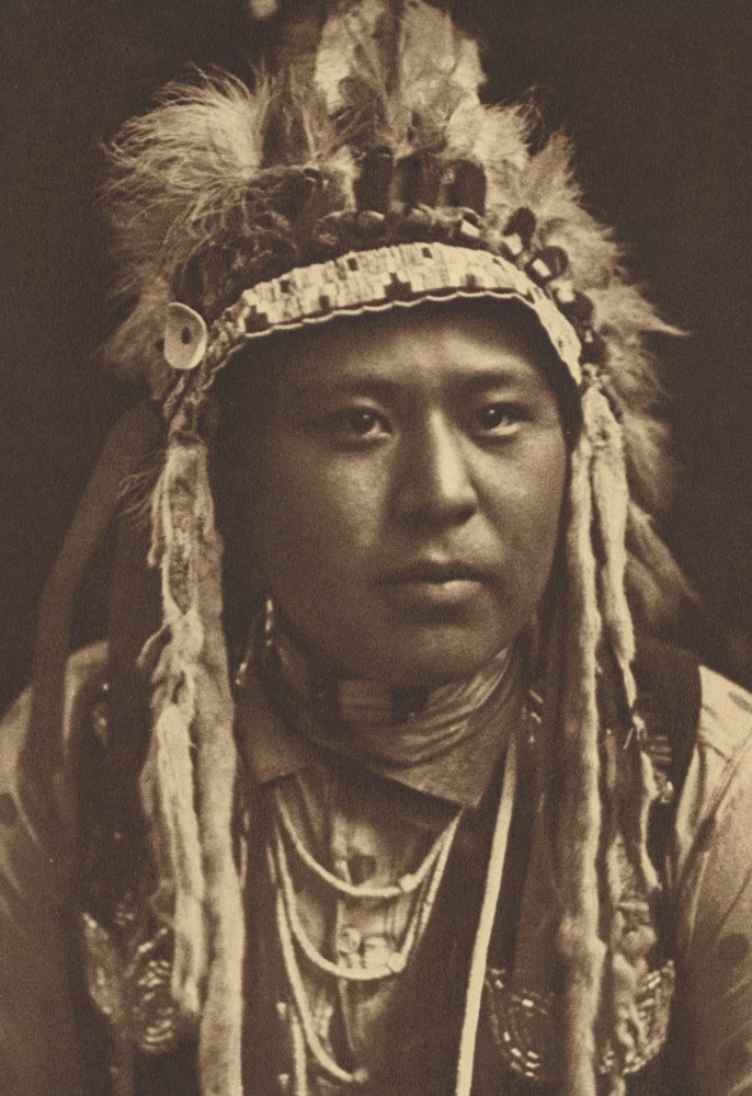 EDWARD S. CURTIS - White Bull - Original photogravure