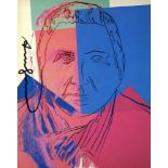 ANDY WARHOL - Gertrude Stein - Color offset lithograph