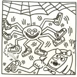 KEITH HARING - Eight Shoes - Lithograph