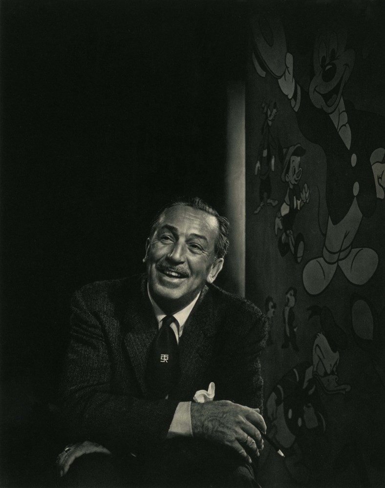 YOUSUF KARSH - Walt Disney - Original vintage photogravure