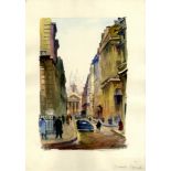 FERNAND GUIGNIER - Paris - Watercolor on paper