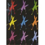 ANDY WARHOL - Knives #06 - Color offset lithograph