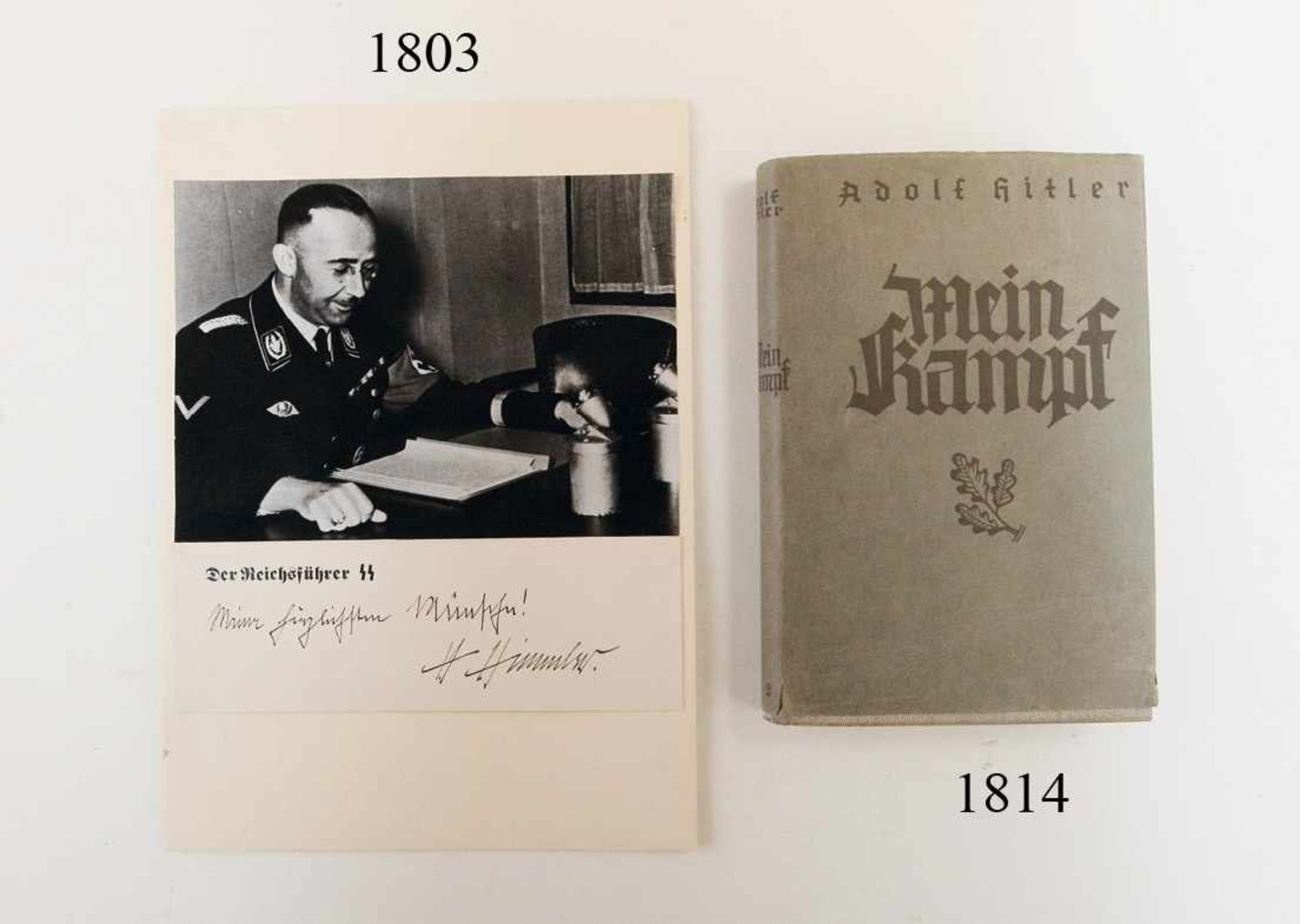 Heinrich Himmler, Originalunterschrift