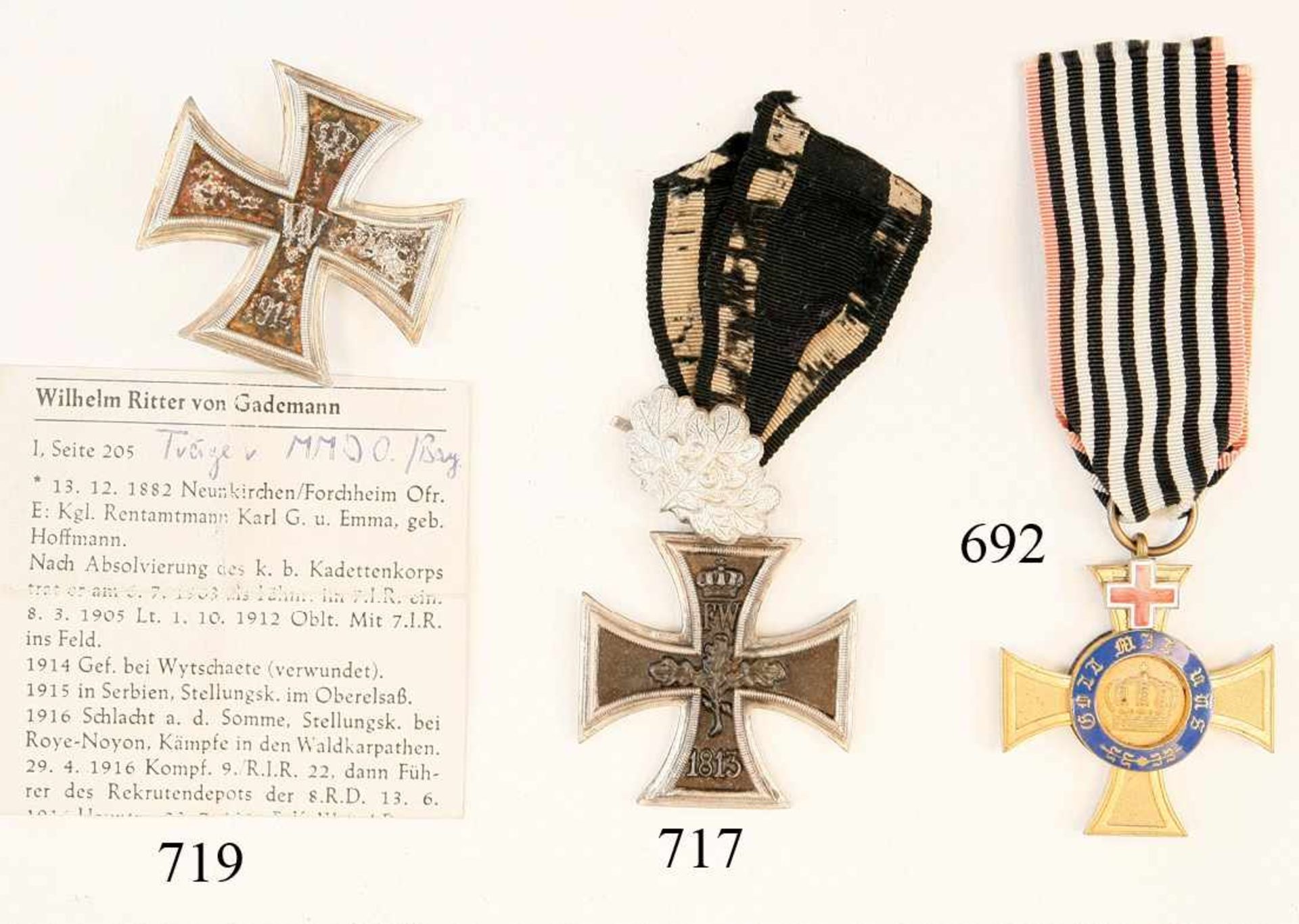 Eisernes Kreuz II. Klasse 1870