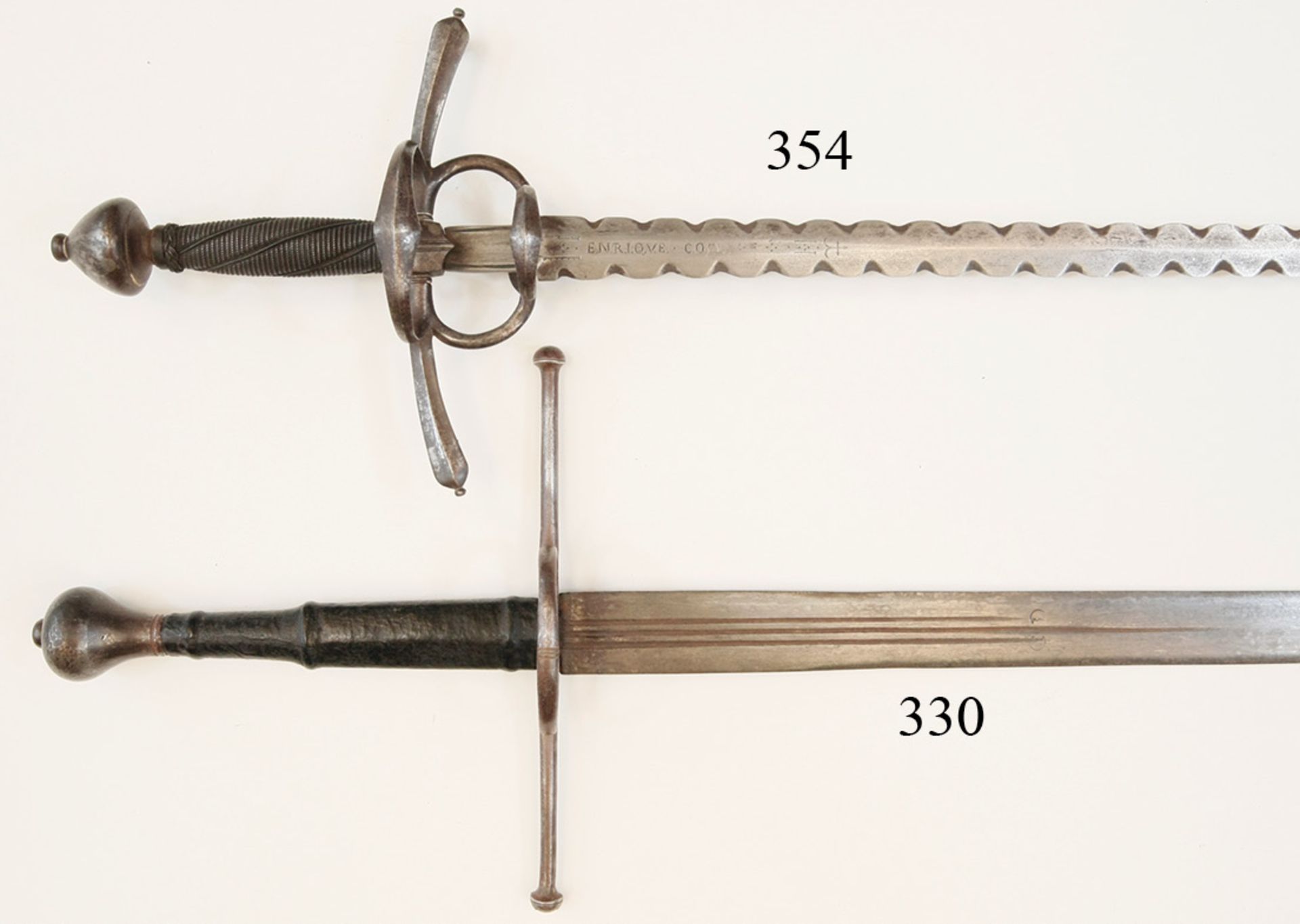 Schwert zu 1 1/2 Hand, um 1630