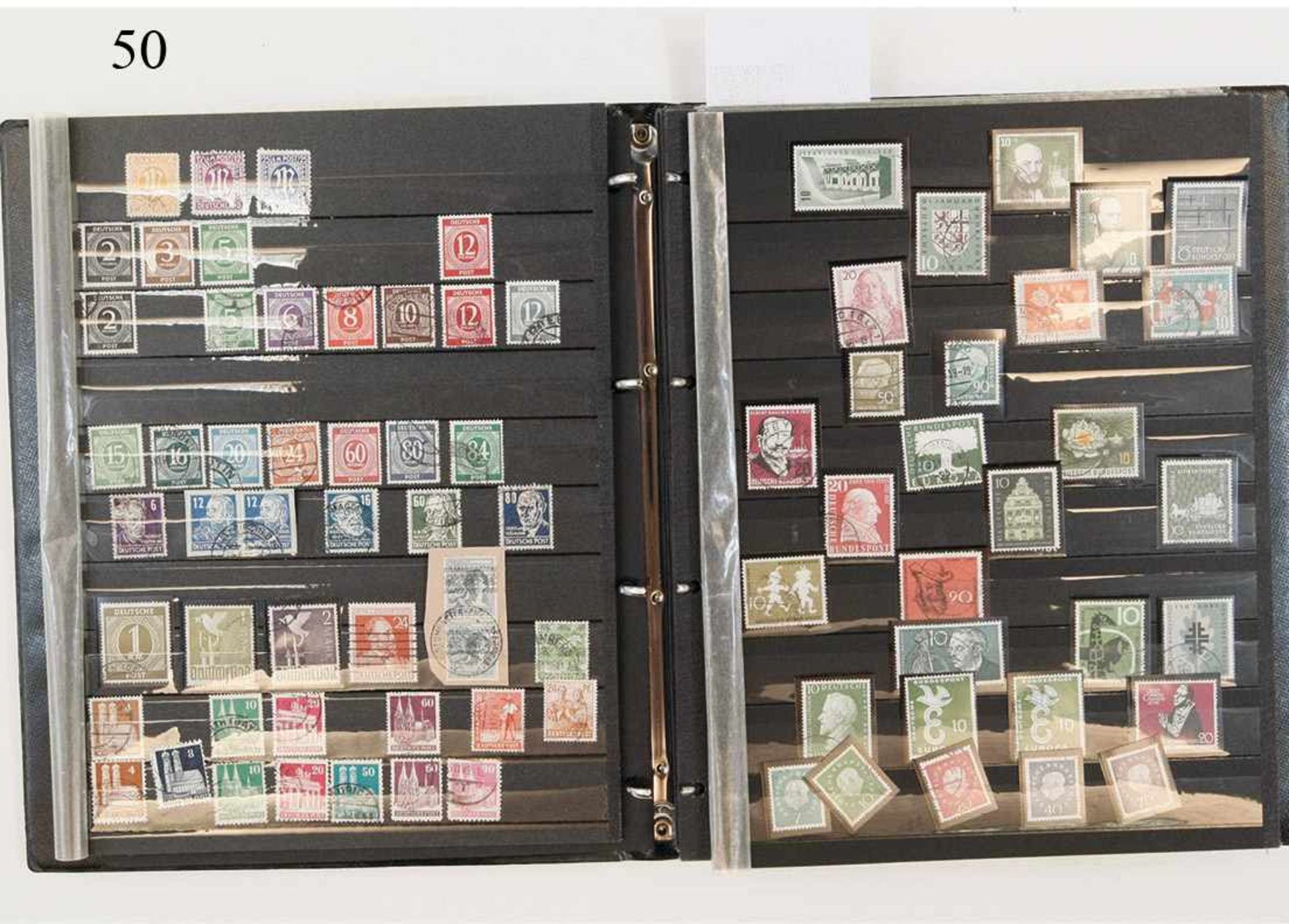 Briefmarkensammlung BRD, 1949 bis 1980