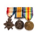 THREE WWI MEDALS Comprising: WWI Trio (Pip Squeak and Wilfred) for a veteran of German South West