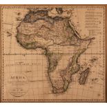 Johann Nepomuk Diewald & Christoph Fembo (ed) AFRICA Nuremberg, 1821 Copperplate, hand coloured,