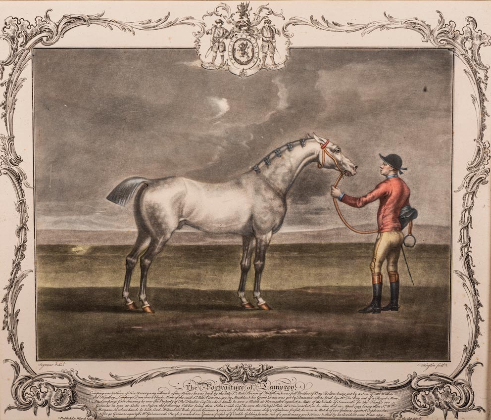 After Seymour A PAIR OF RICHARD HOUSTON HORSE RACING PRINTS Childers, the Fleetest Horse that Ever - Image 2 of 2