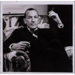 Constance Stuart Larrabee (South African 1914-2000) NOËL COWARD silver gelatin print, signed and