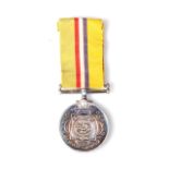 ANGLO–BOER OORLOG MEDAL Burgher S.W. WEPNER, KRUGERSDORP KOMMANDO, full size