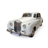 A 1962 BENTLEY S2 Standard steel saloon finished in Old English White with navy blue leather
