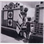 Constance Stuart Larrabee (South African 1914-2000) NDEBELE WOMAN AND CHILD, NDEBELE CHILD and
