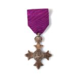 ORDER OF THE BRITISH EMPIRE Civil 1st Type, hallmarked, privately named JOHN H HUNT, full size