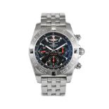 A GENTLEMAN’S BREITLING CHRONOMAT LIMITED EDITION MEN’S WRISTWATCH Reference no. AB0111, the