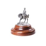 A VICTORIAN, ROBERT GARRARD, LONDON, 1869, SILVER SOLDIER ON HORSEBACK A soldier in a light