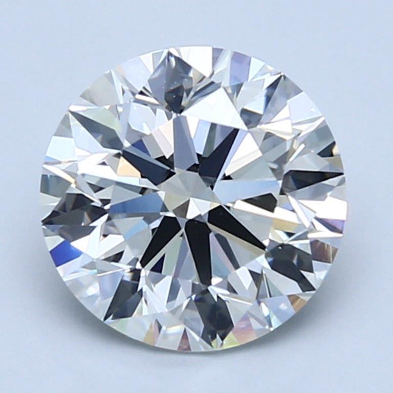 A 5.00 CARAT ROUND DIAMOND The round brilliant-cut diamond accompanied by a GIA certificate no.