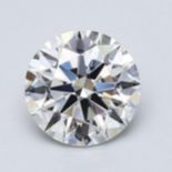 AN 8.73 CARAT ROUND DIAMOND The round brilliant-cut diamond accompanied by a GIA certificate no.