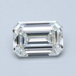 A 5.01 CARAT EMERALD-CUT DIAMOND The emerald-cut diamond accompanied by a GIA certificate no.