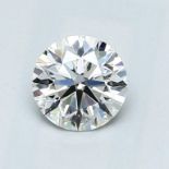 A 5.04 CARAT ROUND DIAMOND The round brilliant-cut diamond accompanied by a GIA certificate no.