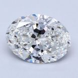 A 3.01 CARAT OVAL DIAMOND The oval-cut diamond accompanied by a GIA certificate no. 3195308444